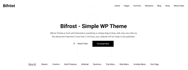 Bifrost Portfolio WordPress Theme - Image 4