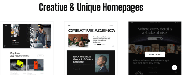 Nixer Creative WordPress Theme - Image 2
