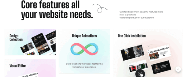 Nixer Creative WordPress Theme - Image 4