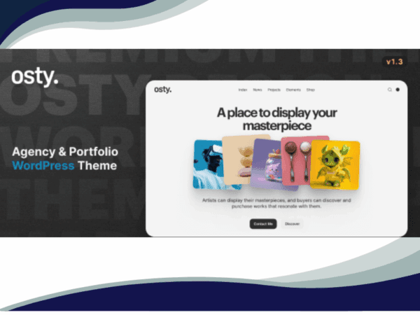 Osty-Modern-WordPress-Theme